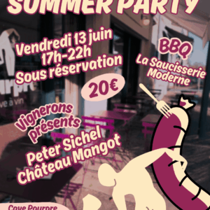 Soirée Barbecue Vignerons