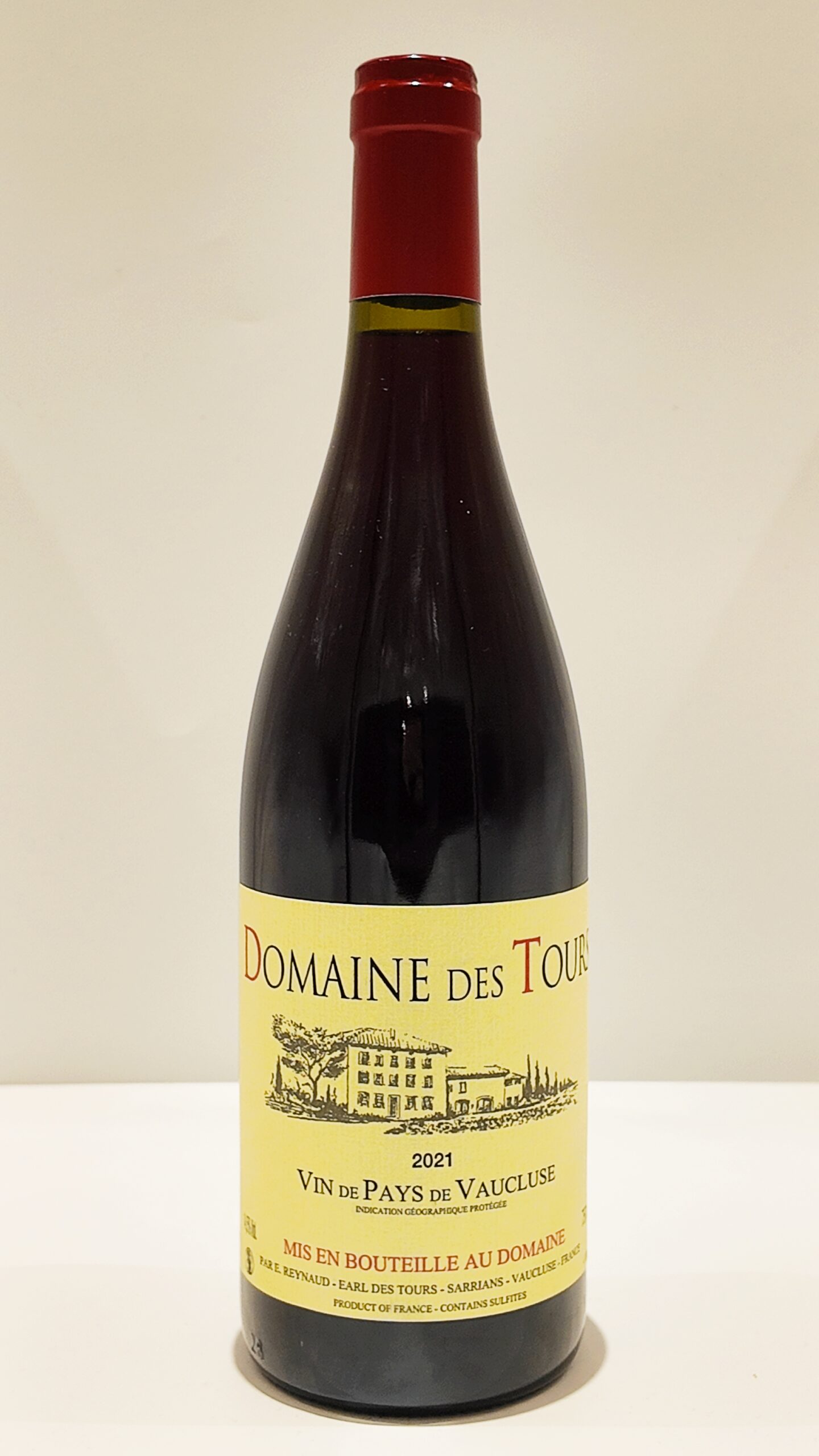Emmanuel Reynaud – Domaine des Tours – 2021 – 75 cL