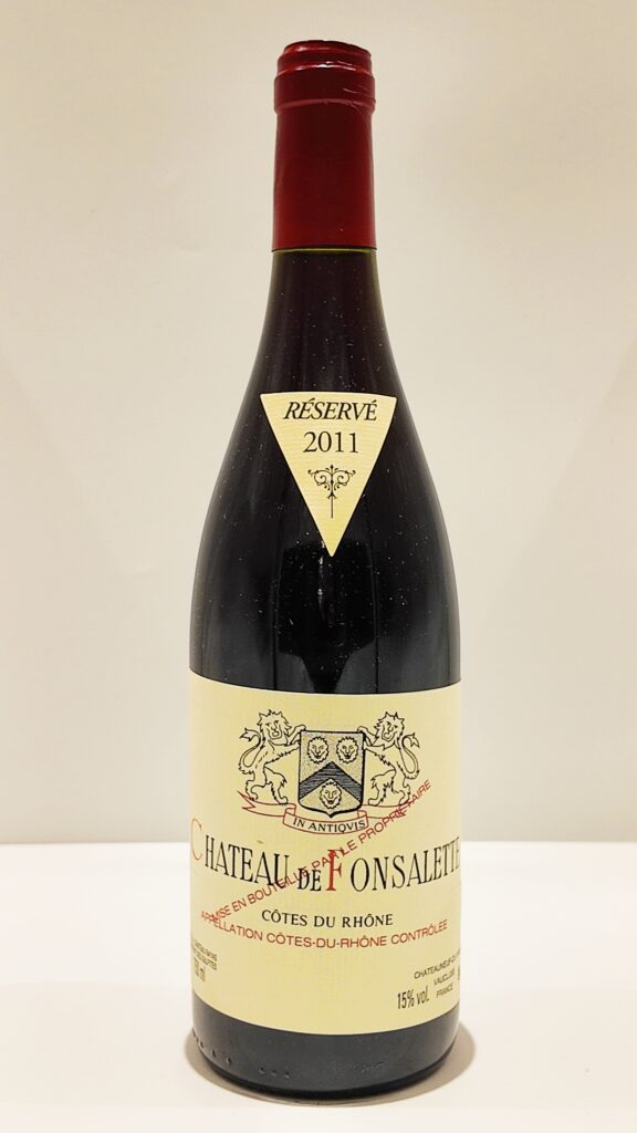 Emmanuel Reynaud – Château Fonsalette – 2011 – 75 cL