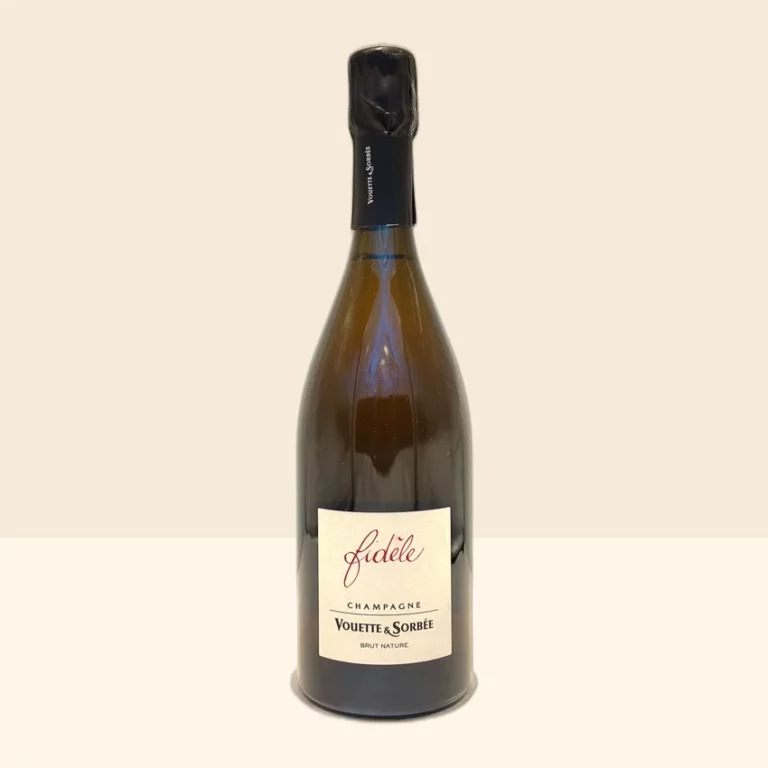 vouette & sorbée champagne fidèle 75 cl