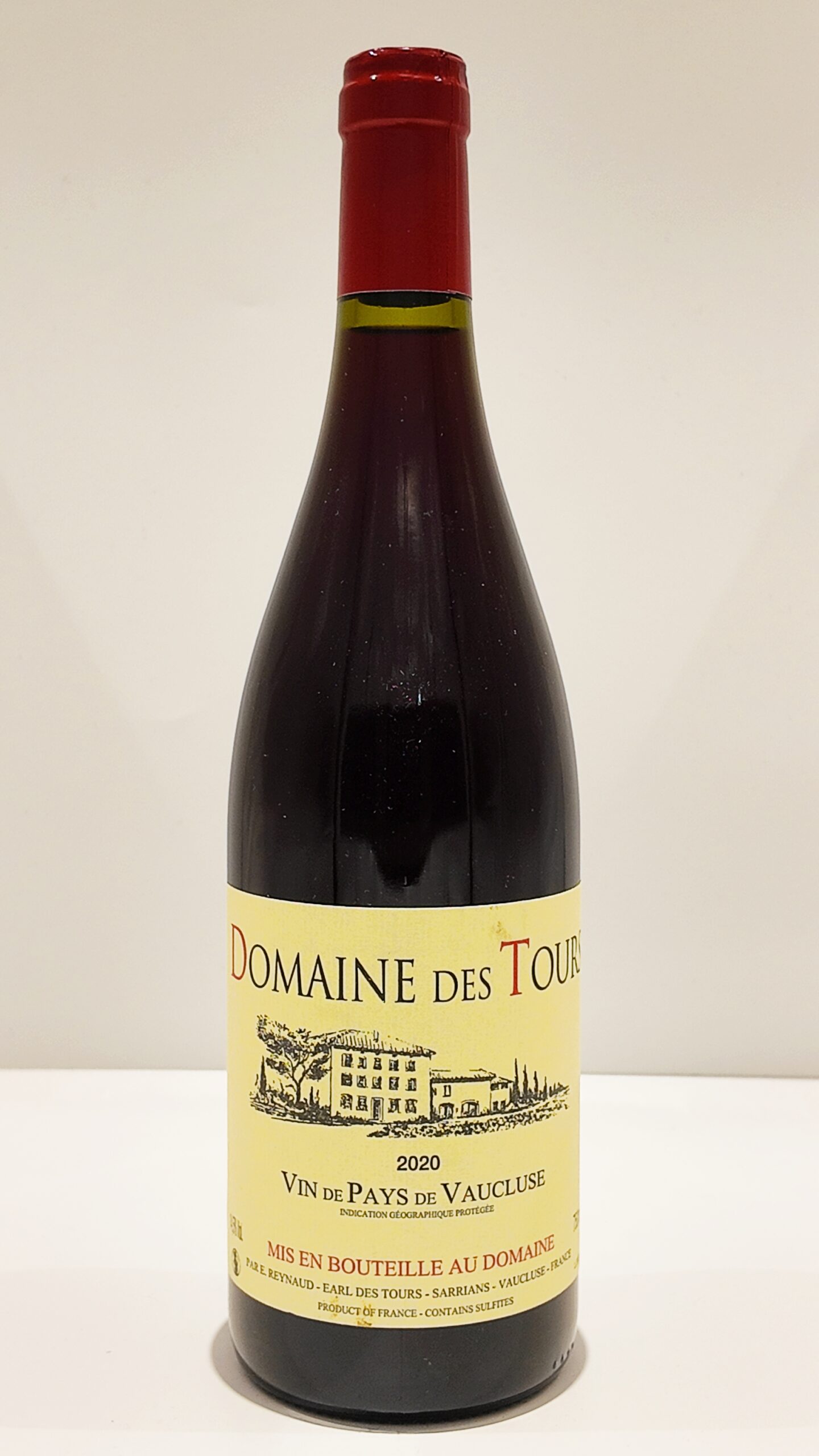 Emmanuel Reynaud – Domaine des Tours – 2020 – 75 cL