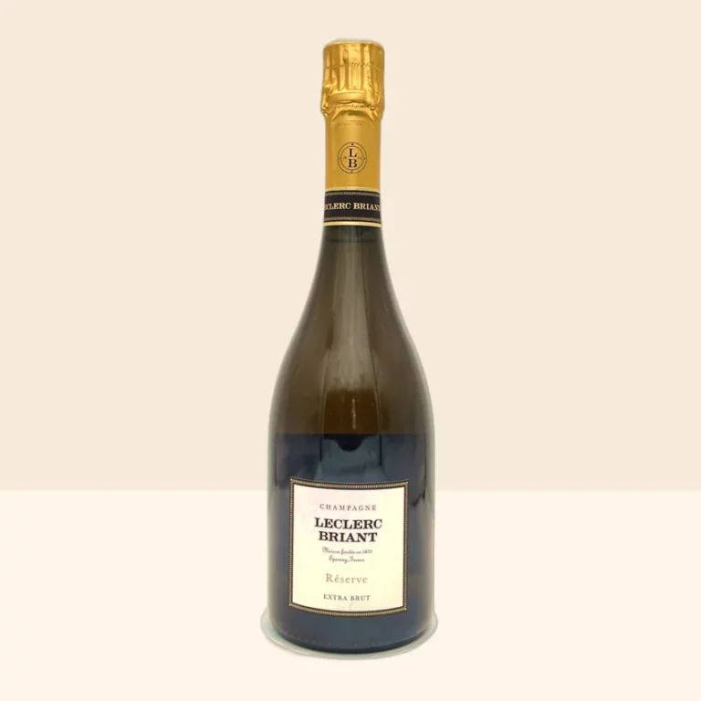 leclerc briant champagne réserve extra brut 75 cl