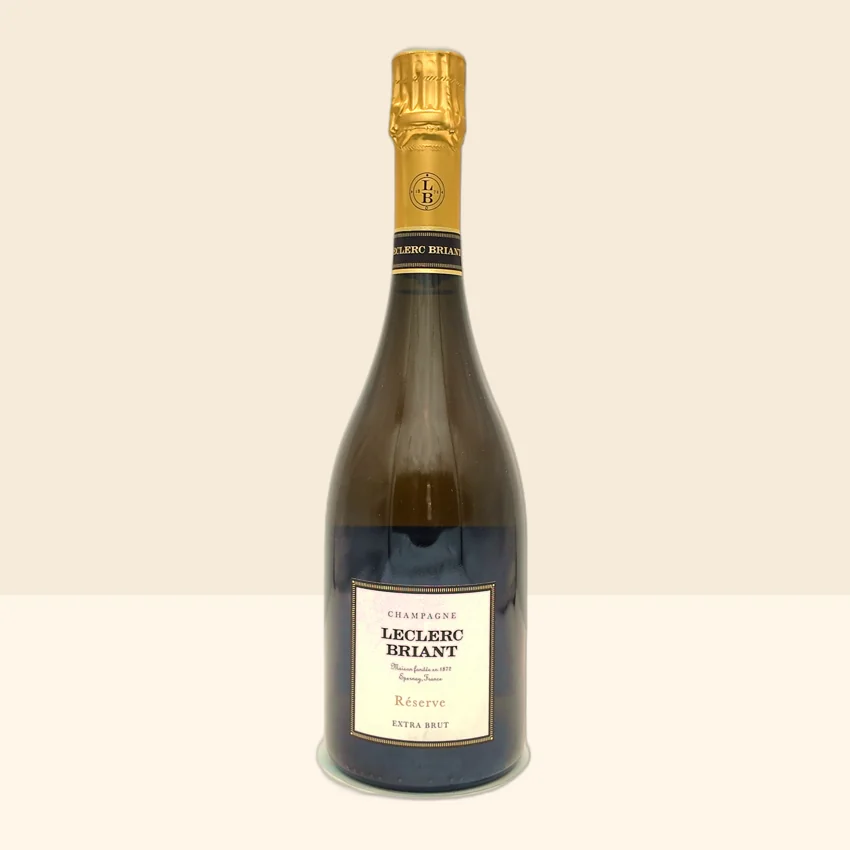 leclerc briant champagne réserve extra brut 75 cl
