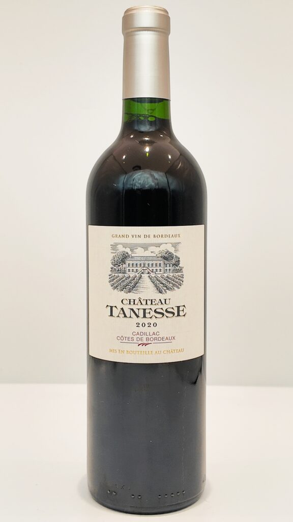 Château Tanesse – Cadillac Côtes de Bordeaux – 2020 – 75 cL