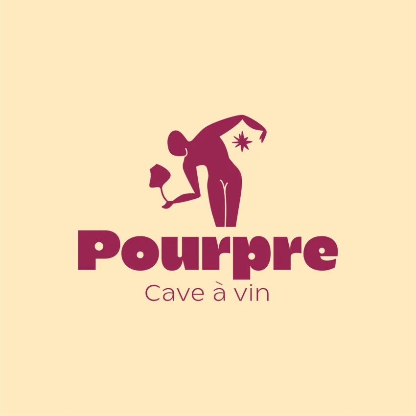 logo pourpre : Cave au Bouscat près de Bordeaux