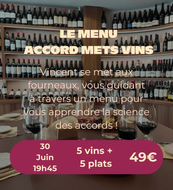 Atelier Accords autour d'un menu