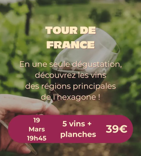 Accords mets et vins : Tour de France
