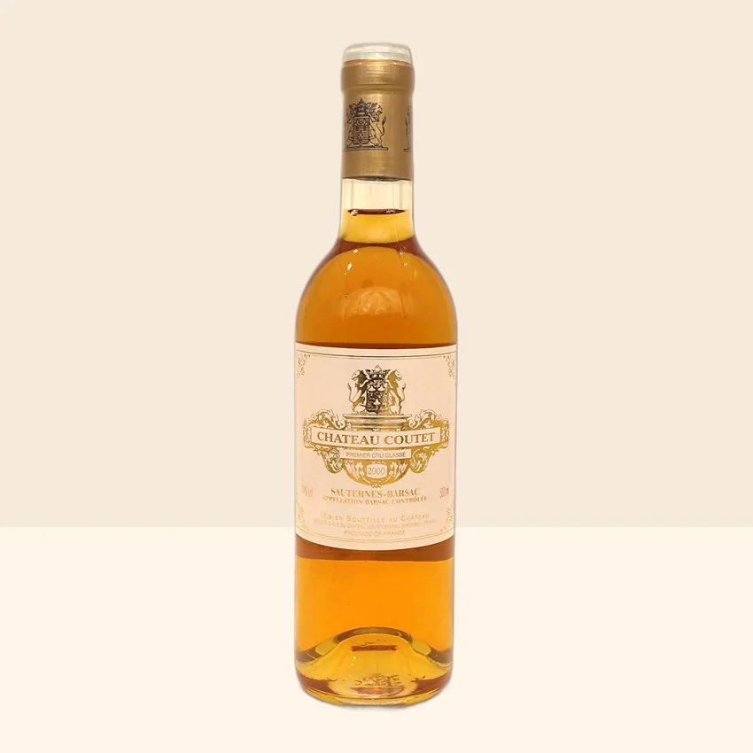 bouteille de Vin Sauternes Barsac de Château Coutet - 2000