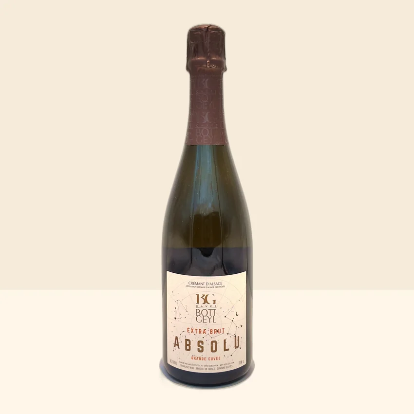 bouteille de Vin Crémant d'Alsace Absolu 256 de Bott-Geyl -