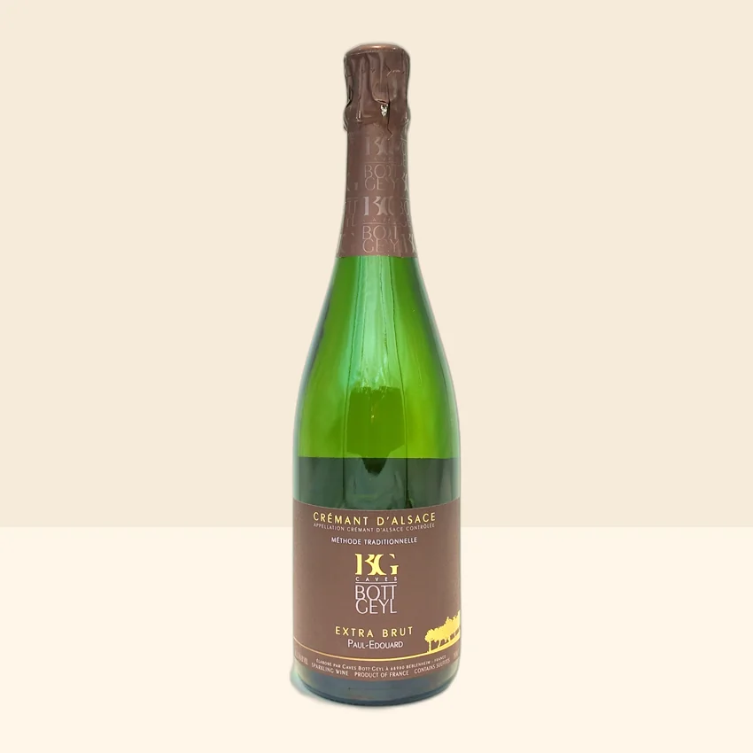bouteille de Vin Crémant d'Alsace Paul-Edouard de Bott-Geyl -