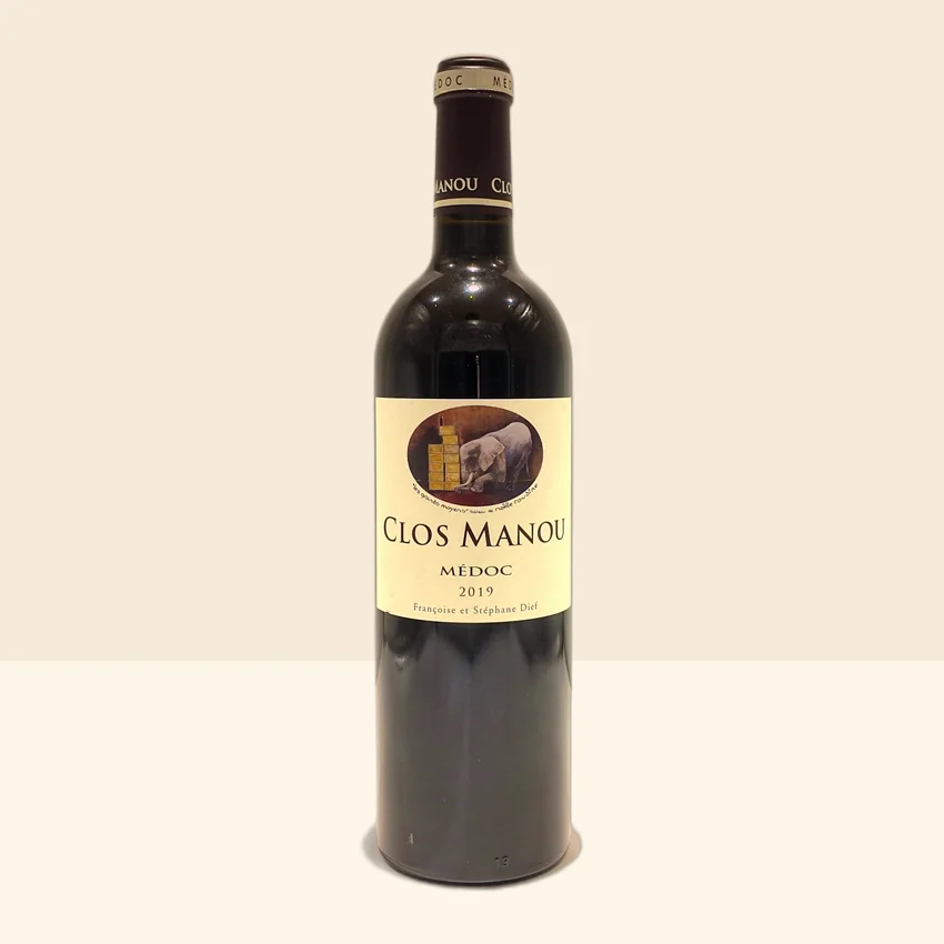 bouteille de Vin de Clos Manou - 2019