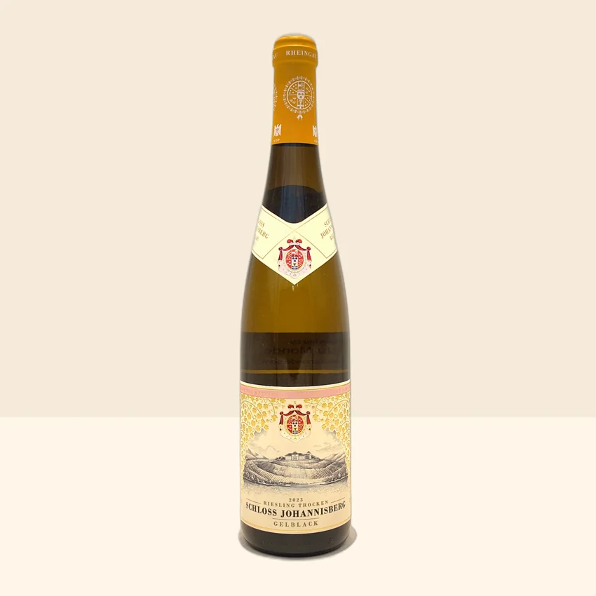 bouteille de Vin Gelblack Riesling Trocken de Schloss Johannisberg - 2023