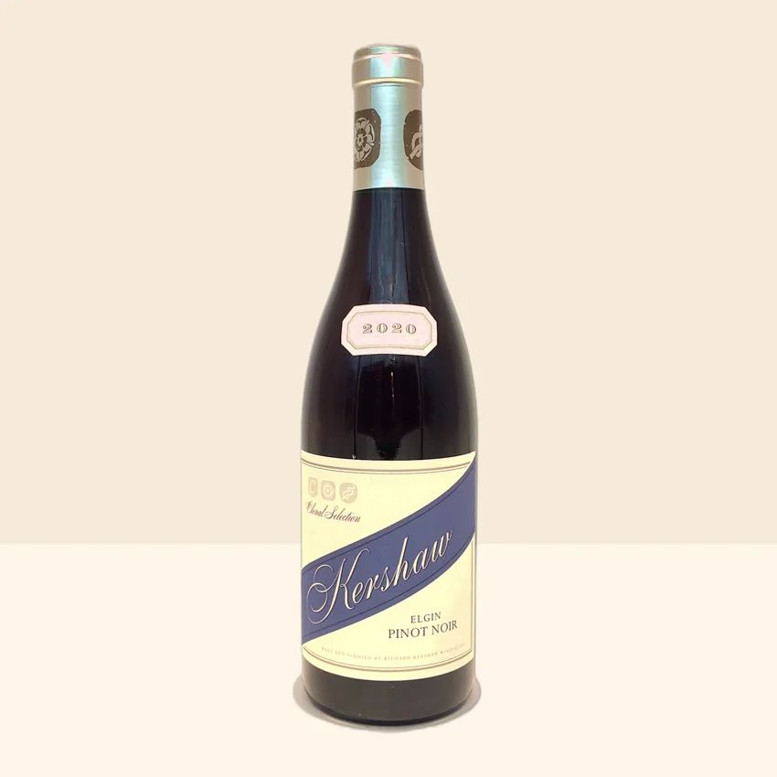 bouteille de Vin Clonal Selection Pinot Noir de Richard Kershaw - 2020