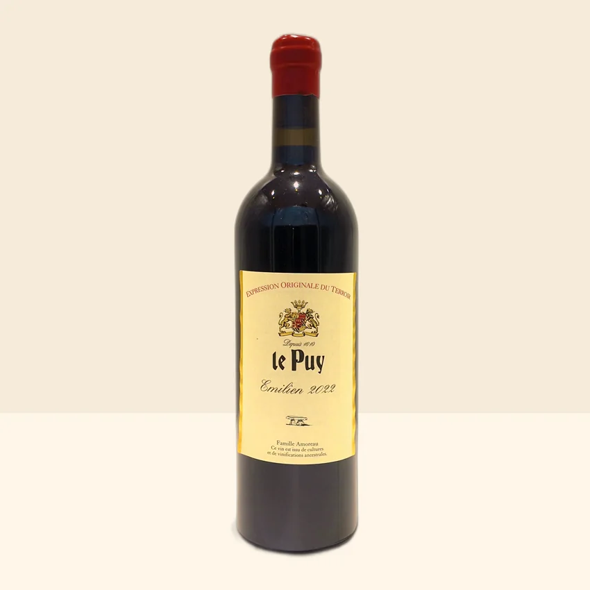 bouteille de Vin Emilien de Château Le Puy - 2022