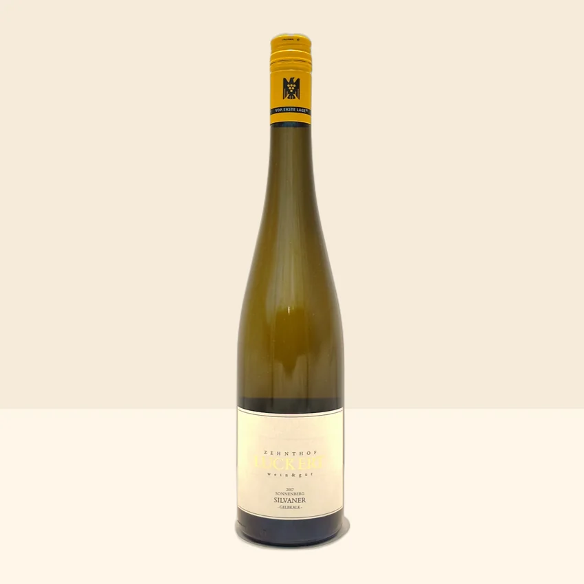 bouteille de Vin Sonnenberg Gelbkalk Silvaner Trocken de Zehnthof Luckert - 2017