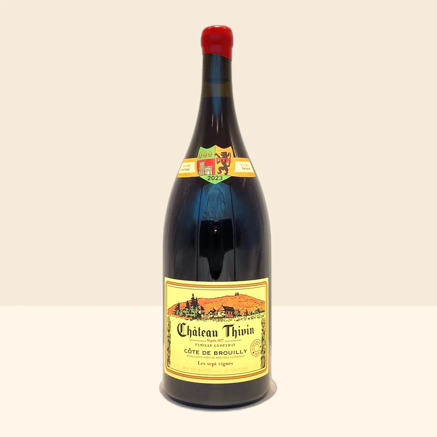 bouteille de Vin Les 7 vignes de Château Thivin - 2023