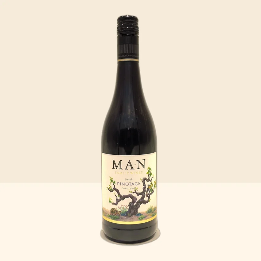 bouteille de Vin Bosstok Pinotage de MAN Family Wines - 2023