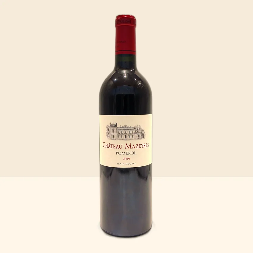 bouteille de Vin Pomerol de Château Mazeyres - 2019