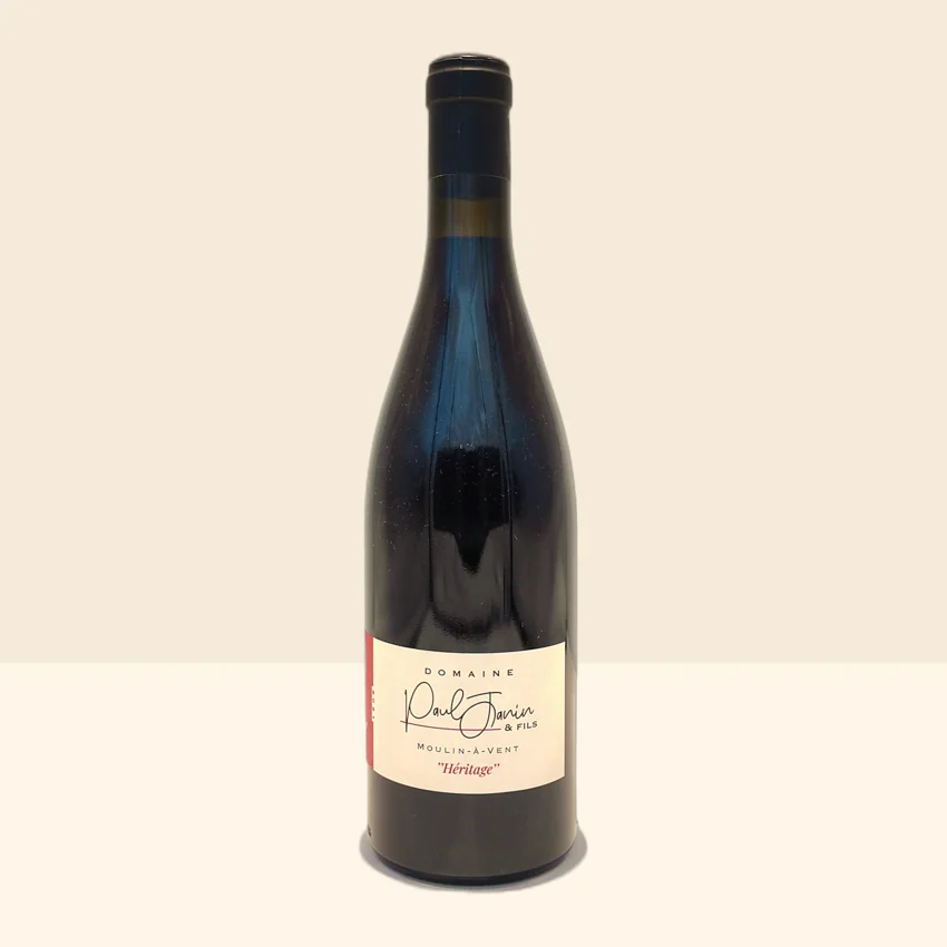 bouteille de Vin Moulin-à-Vent Héritage de Paul Janin - 2021