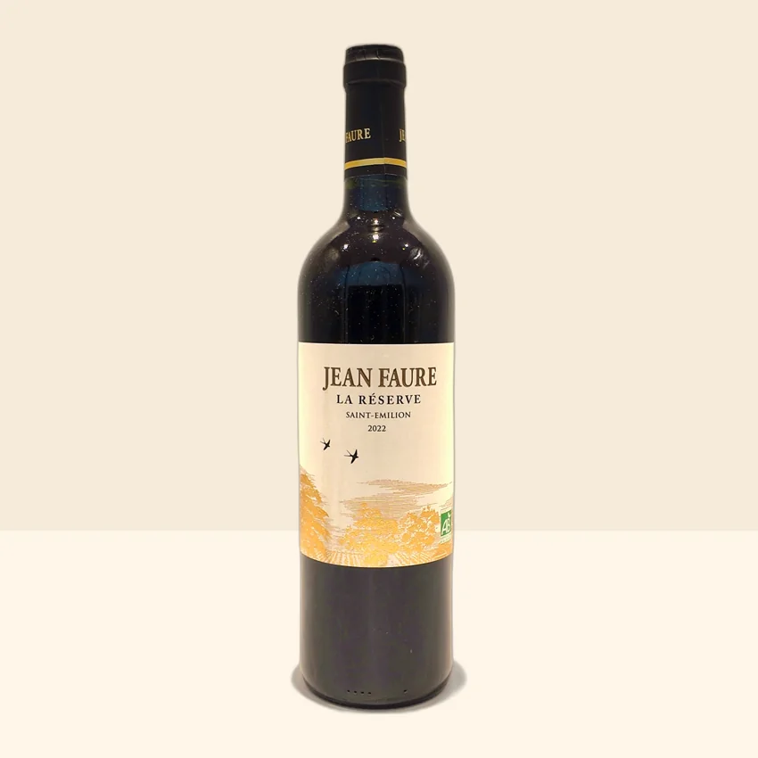 bouteille de Vin Saint-Émilion La Réserve de Château Jean Faure - 2022