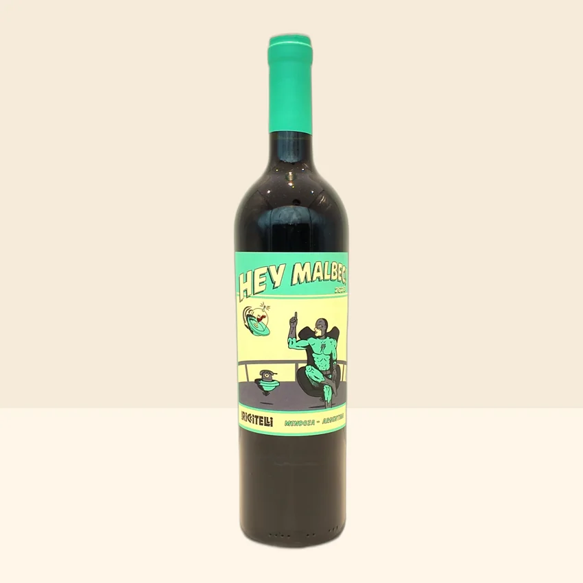 bouteille de Vin Hey Malbec de Matias Riccitelli - 2024