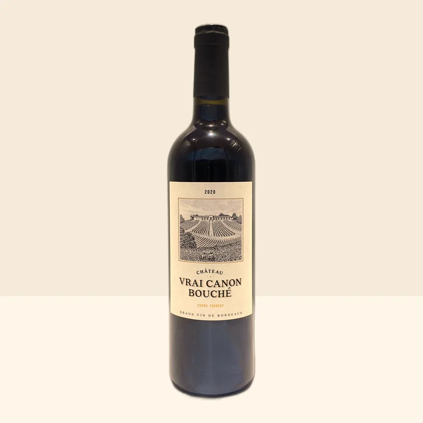 bouteille de Vin Canon-Fronsac de Château Vrai Canon Bouché - 2020
