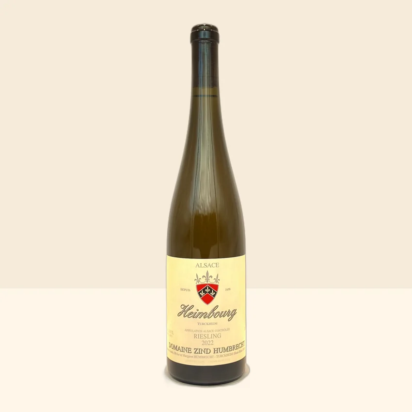 bouteille de Vin Riesling Heimbourg de Zind Humbrecht - 2022
