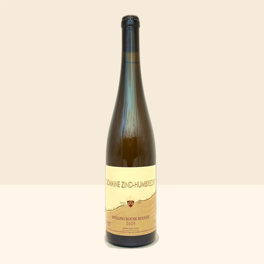 bouteille de Vin Riesling Roche Roulée de Zind Humbrecht - 2020
