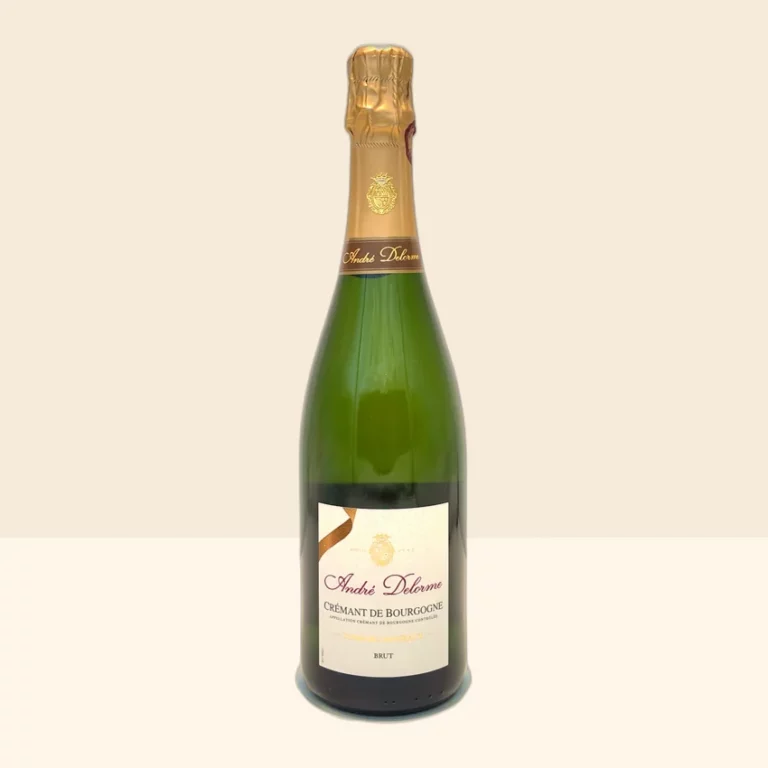 bouteille de Vin Crémant de Bourgogne Terroirs Minéraux de André Delorme -