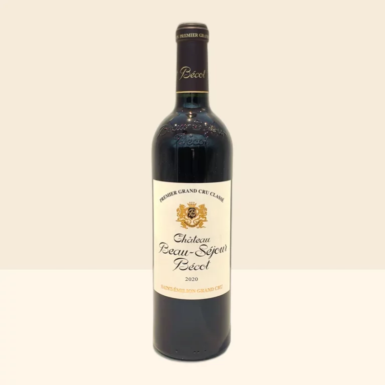 bouteille de Vin Saint-Émilion Grand Cru de Château Beau-Séjour Bécot - 2020