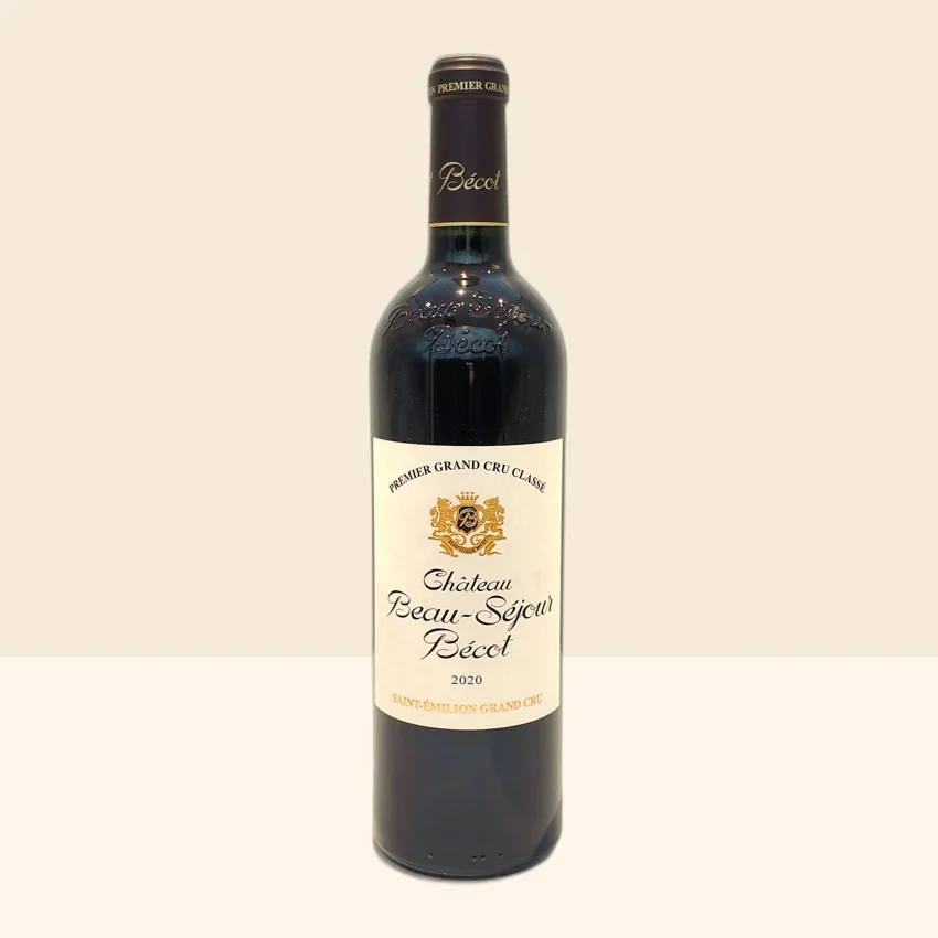 bouteille de Vin Saint-Émilion Grand Cru de Château Beau-Séjour Bécot - 2020