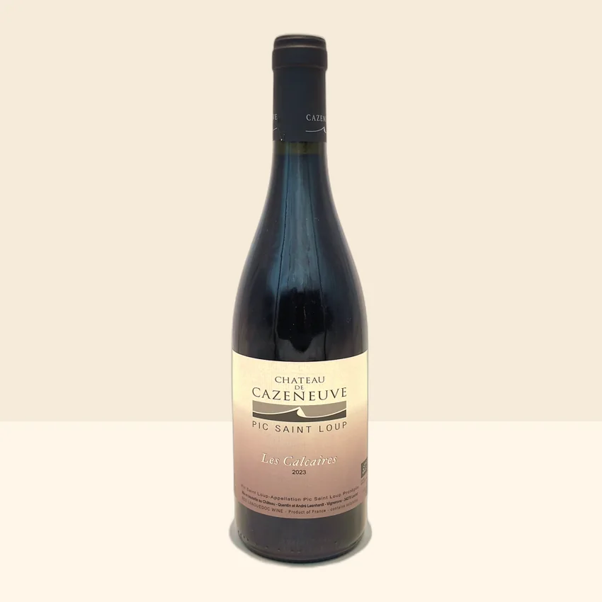 bouteille de Vin Les Calcaires de Château de Cazeneuve - 2023