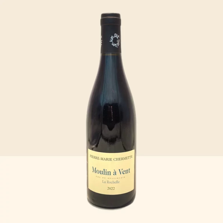 bouteille de Vin Moulin-à-Vent La Rochelle de Chermette - 2022