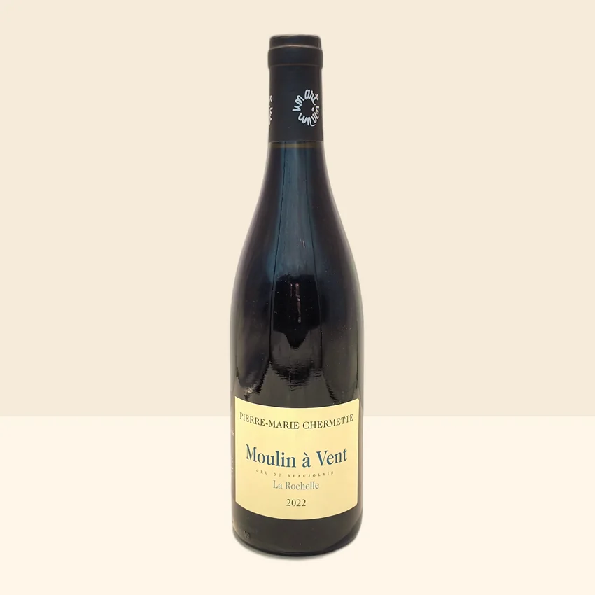 bouteille de Vin Moulin-à-Vent La Rochelle de Chermette - 2022
