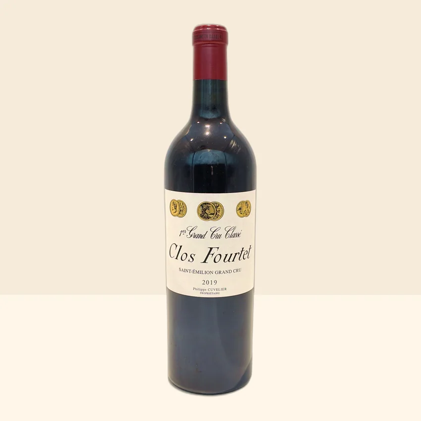 bouteille de Vin Saint-Émilion Grand Cru de Clos Fourtet - 2019