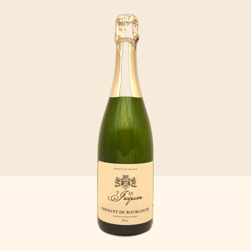 bouteille de Vin Crémant de Bourgogne Blanc de Noirs de Paul & Marie Jacqueson -