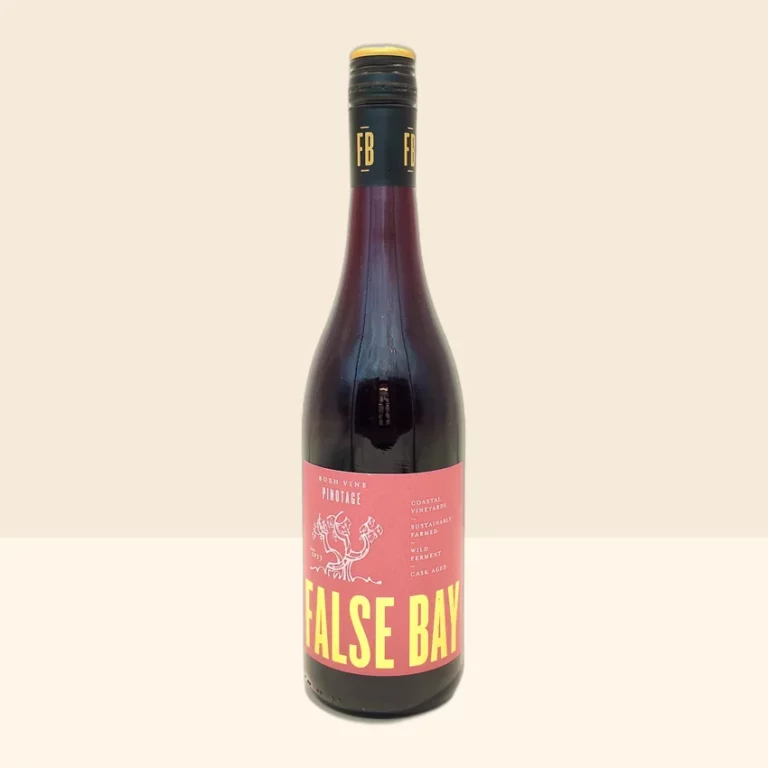 bouteille de Vin Bush Vine Pinotage de False Bay - 2023