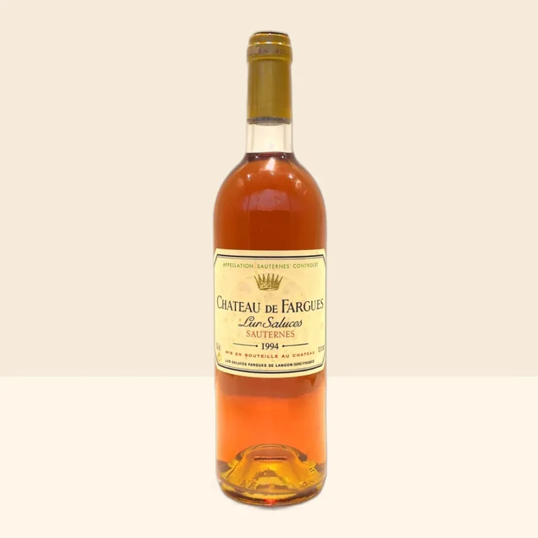 bouteille de Vin Sauternes de Château de Fargues - 1994