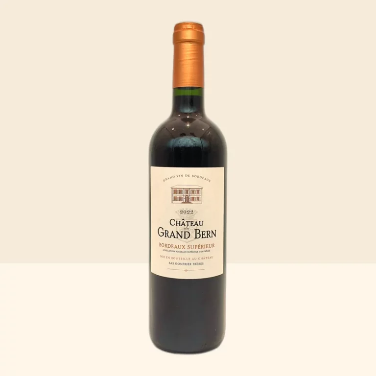 bouteille de Vin Bordeaux Supérieur Rouge de Château du Grand Bern - 2022
