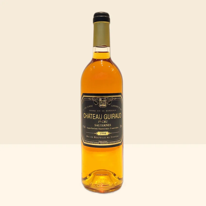 bouteille de Vin Sauternes de Château Guiraud - 1998