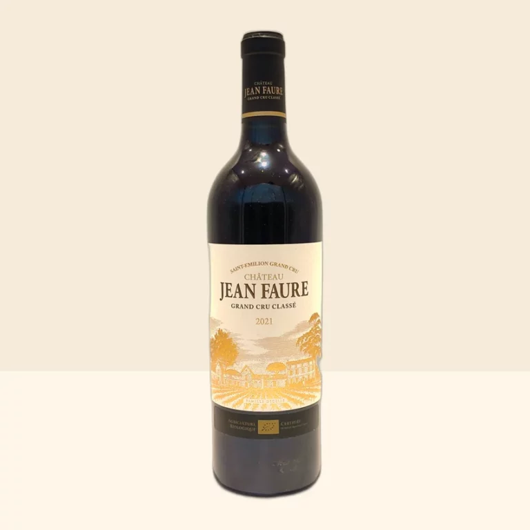 bouteille de Vin Saint-Émilion Grand Cru de Château Jean Faure - 2021