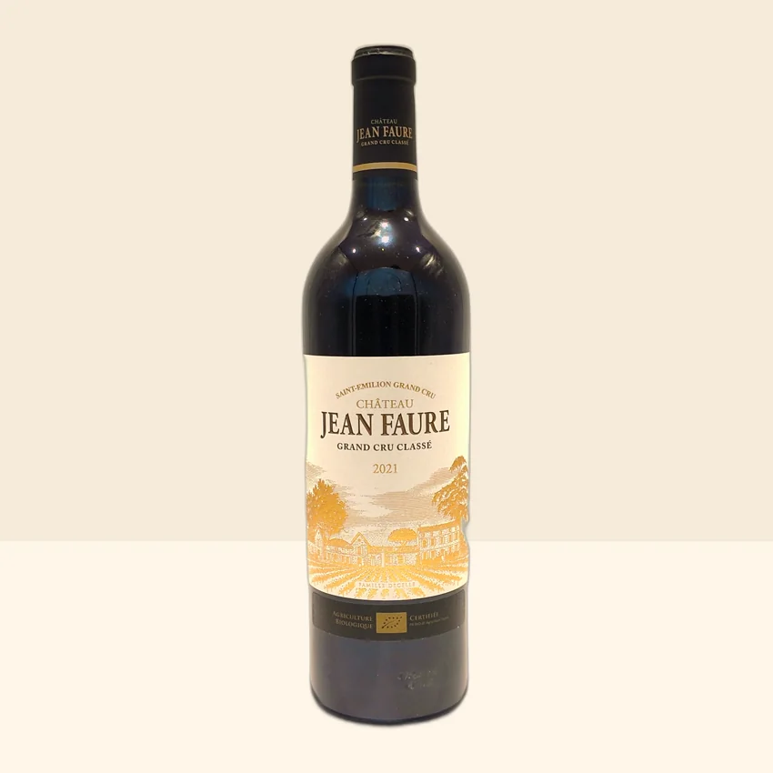 bouteille de Vin Saint-Émilion Grand Cru de Château Jean Faure - 2021