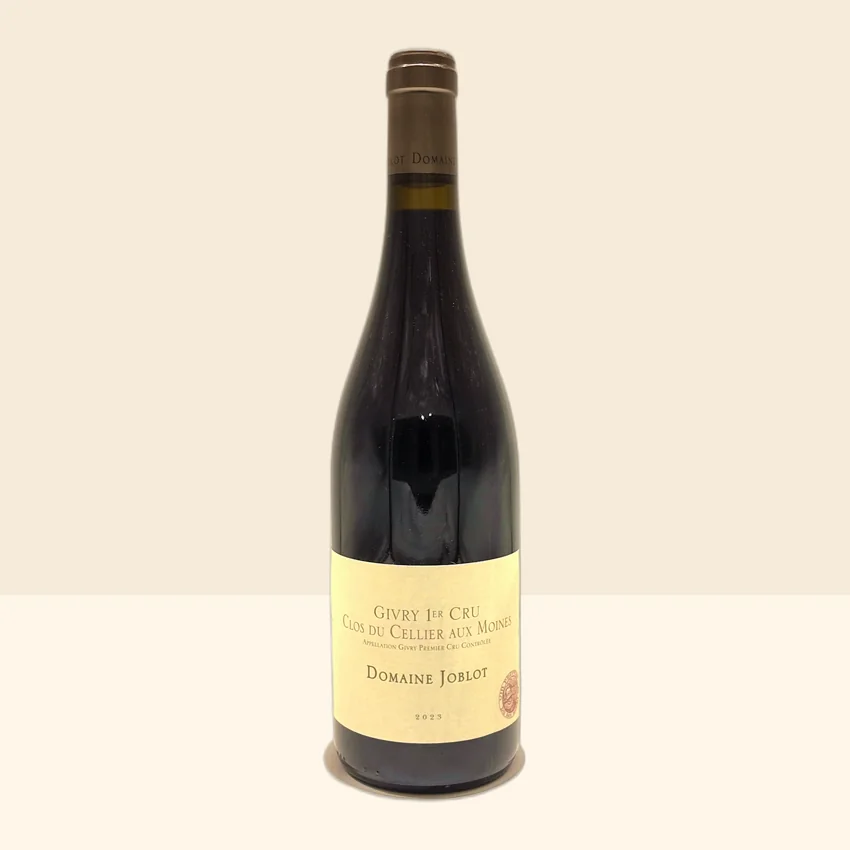 bouteille de Vin Givry 1er Cru Rouge Cellier Aux Moines de Joblot - 2023