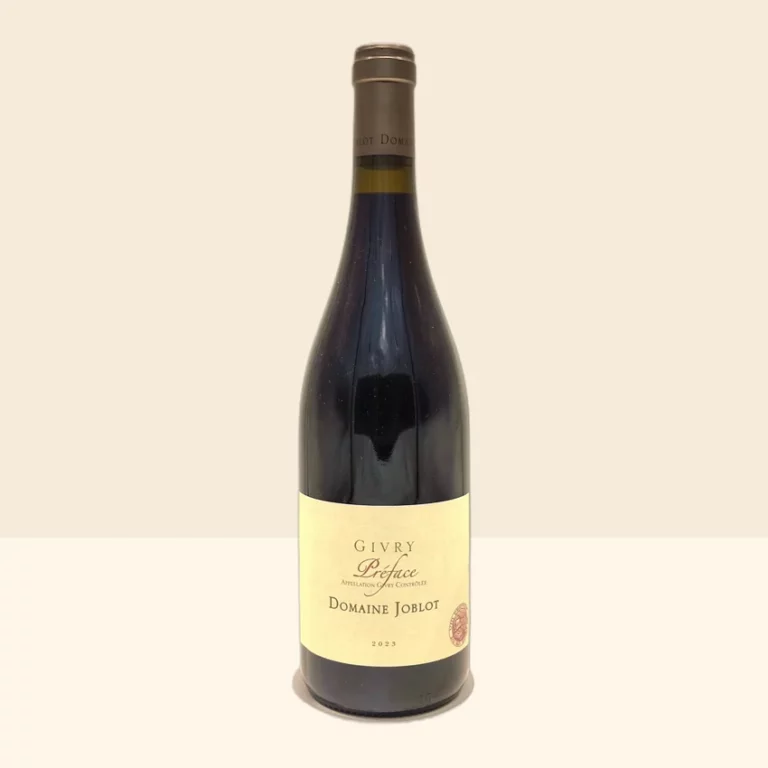 bouteille de Vin Givry Rouge Préface de Joblot - 2023