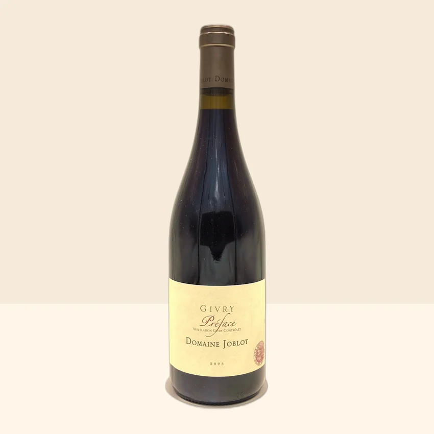 bouteille de Vin Givry Rouge Préface de Joblot - 2023