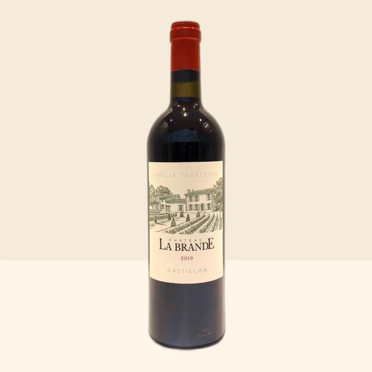 bouteille de Vin Castillon Côtes de Bordeaux de Château La Brande - 2019