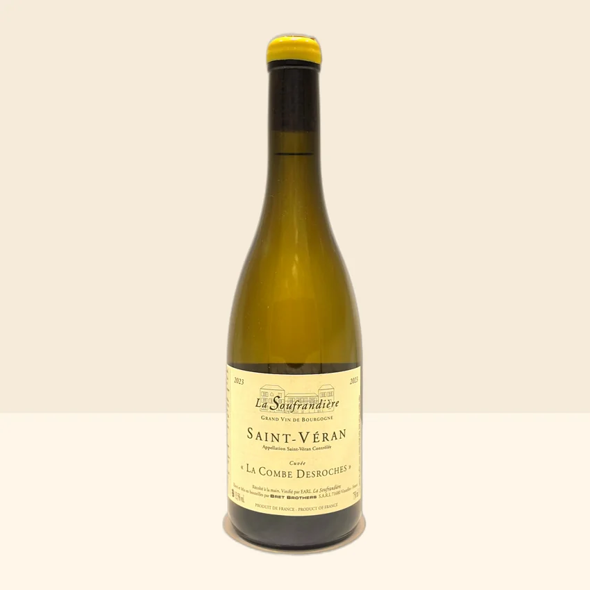 bouteille de Vin Saint-Véran La Combe Desroches de La Soufrandière - 2023