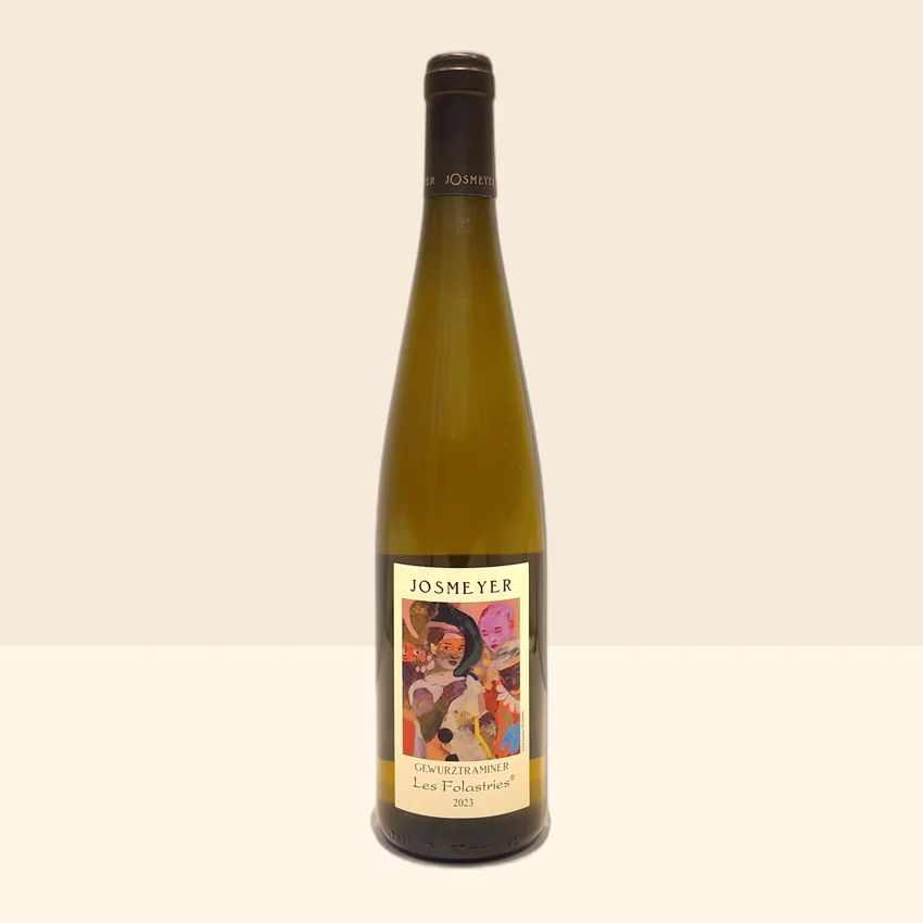 bouteille de Vin Gewurztraminer Les Folastries de Josmeyer - 2023