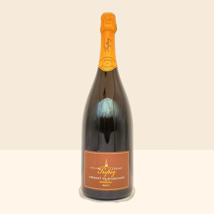 bouteille de Vin Crémant de Bourgogne Cuvée Nature de Céline & Laurent Tripoz -