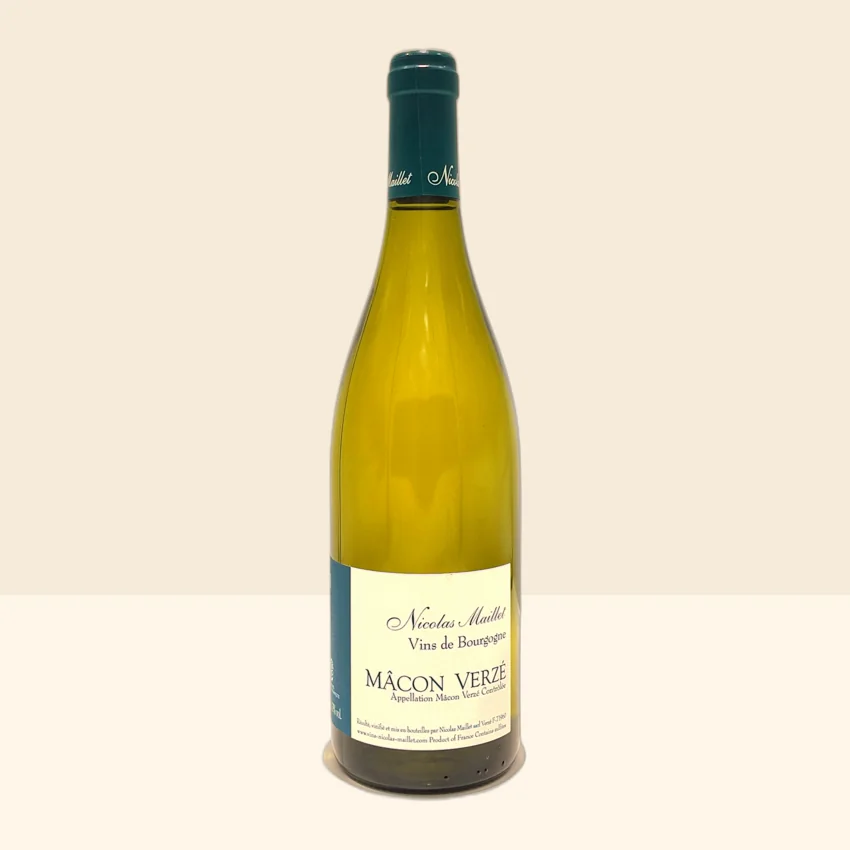 bouteille de Vin Mâcon-Verzé Blanc de Nicolas Maillet - 2023